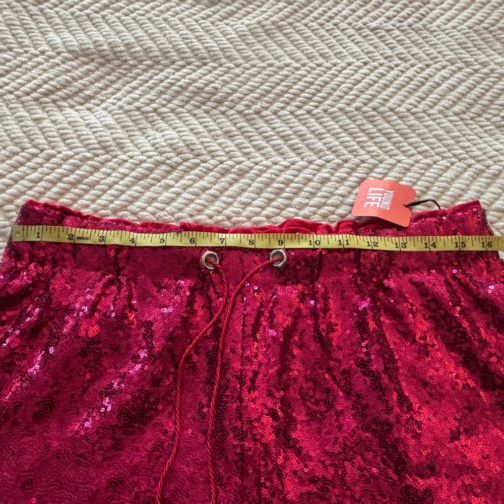 Sequined Shorts Women's XL New - Picture 4 of 10